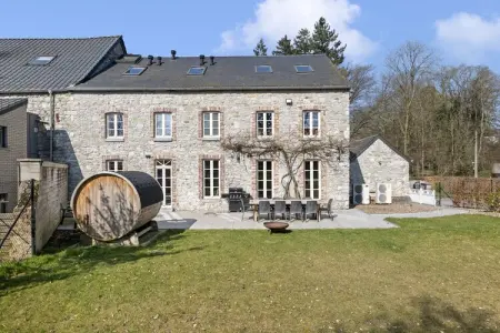 Villa Aywaille : maison 9 personnes, sauna et jeux : photo 40
