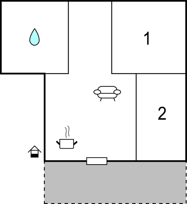 Maison rustique 4 pers. avec piscine partagée à San Giovanni - Photo 36
