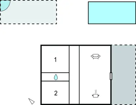 Location maison à Sveti Filip i Jakov