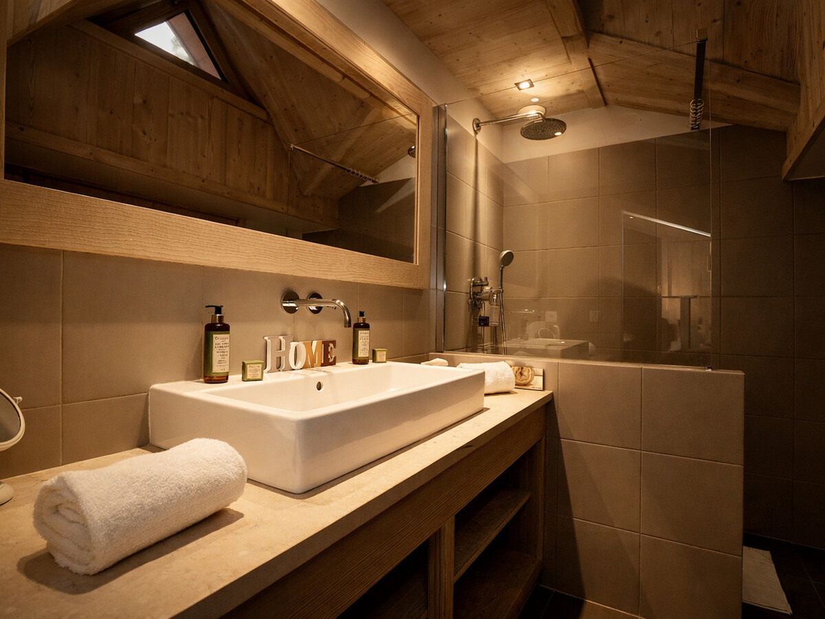 Chalet Genépi La Tania - 12 pers, jacuzzi, sauna, cinéma - Photo 5