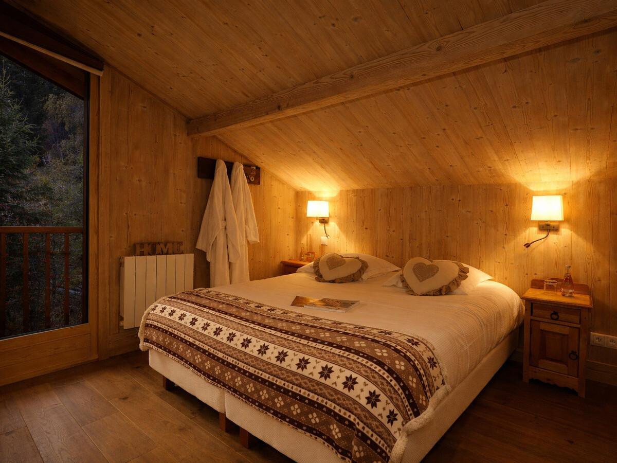 Chalet Genépi La Tania - 12 pers, jacuzzi, sauna, cinéma - Photo 8