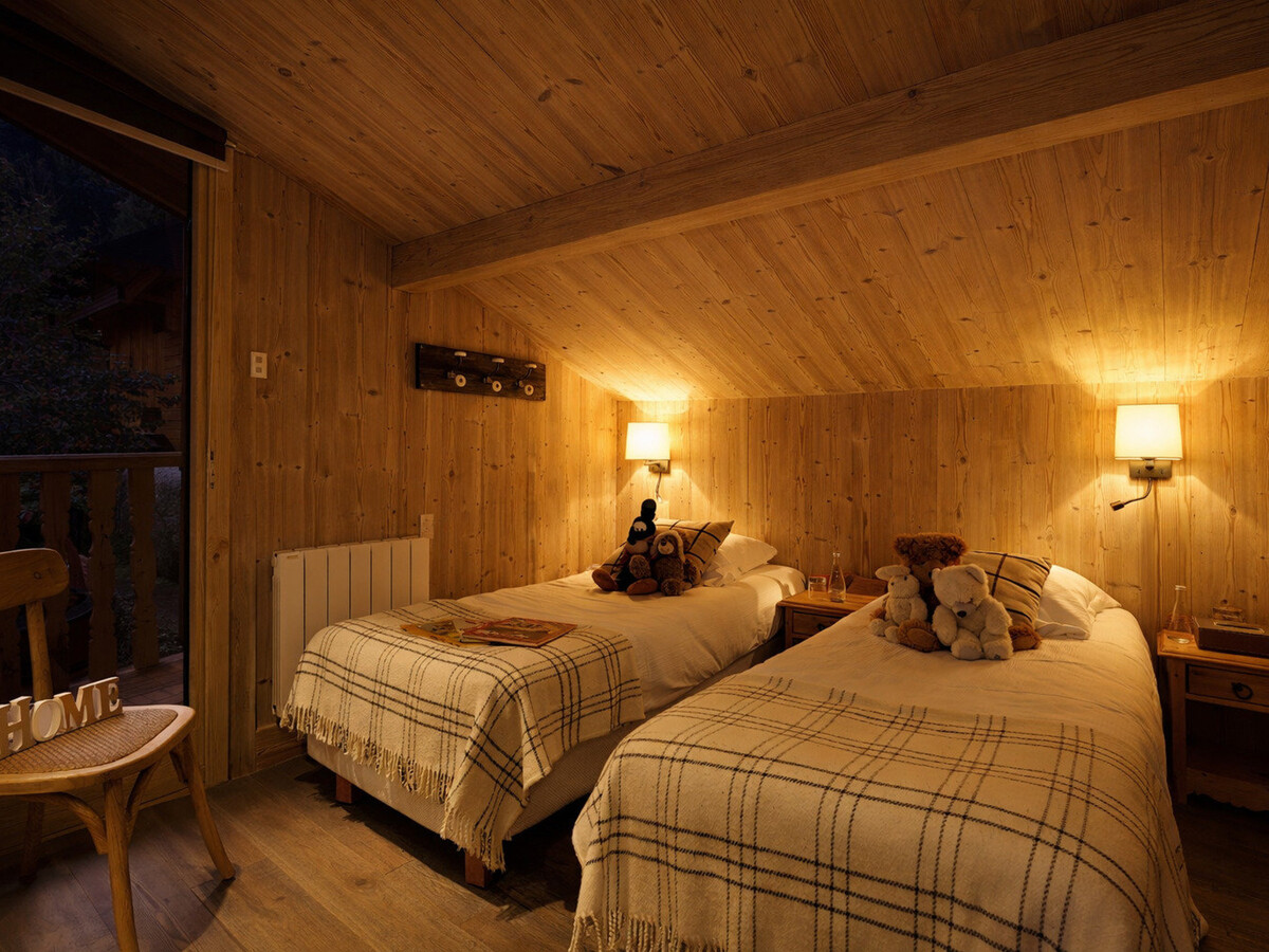Chalet Genépi La Tania - 12 pers, jacuzzi, sauna, cinéma - Photo 10