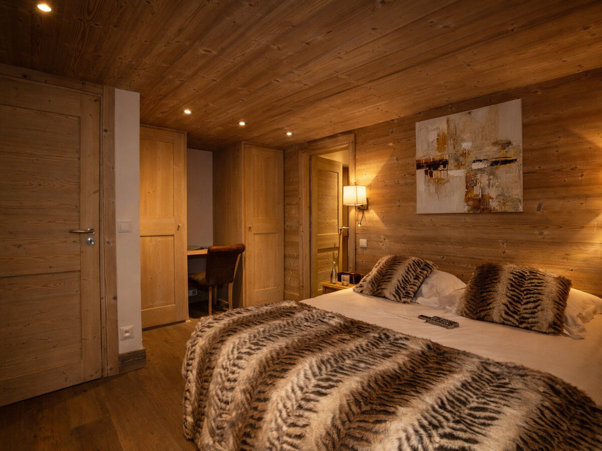 Chalet Genépi La Tania - 12 pers, jacuzzi, sauna, cinéma - Photo 11