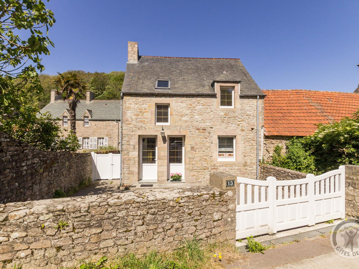 Gîte La Vallace à Omonville-la-Rogue, cour privée - Photo 1