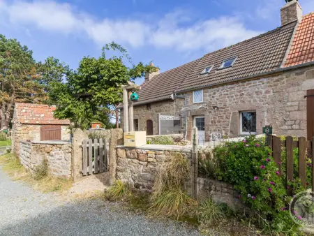 Maisonnette avec poêle, jardin clos et vue mer à Vicq : photo 15