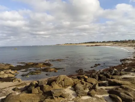 Maisonnette avec poêle, jardin clos et vue mer à Vicq : photo 20