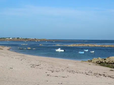Maisonnette avec poêle, jardin clos et vue mer à Vicq : photo 21