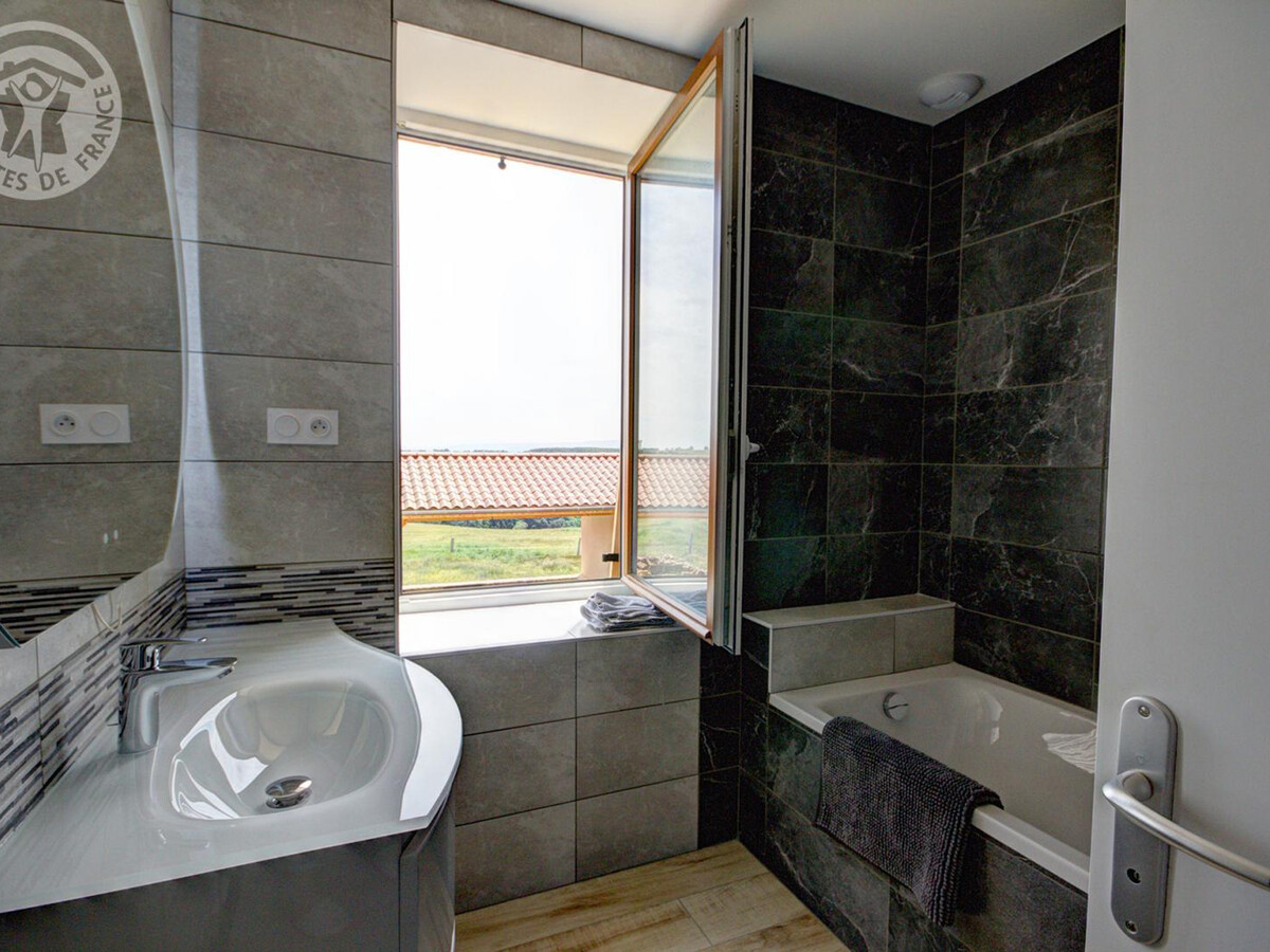 Gîte 250m² spa, sauna, piscine à Pinay - Photo 22