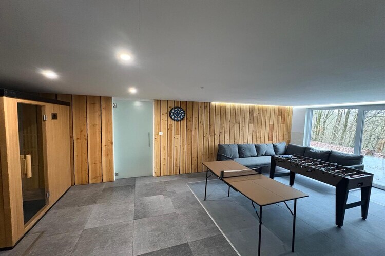 Chalet Blue Wood avec bain nordique à Manhay - Photo 11