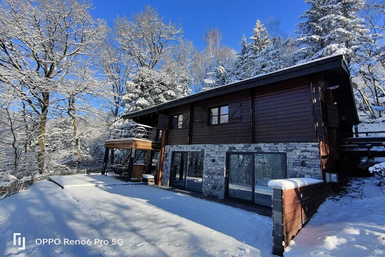 Chalet Blue Wood avec bain nordique à Manhay - Photo 33
