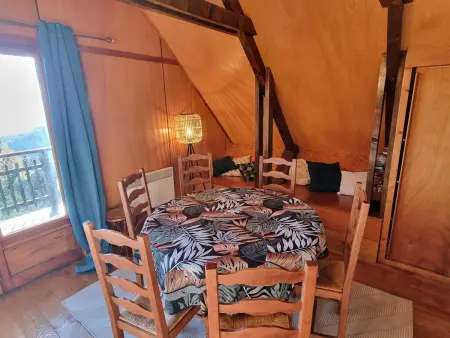 Chalet 5 personnes à Saint-Michel-de-Chaillol, balcon sud et vue : photo 13