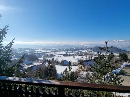 Chalet 5 personnes à Saint-Michel-de-Chaillol, balcon sud et vue : photo 16