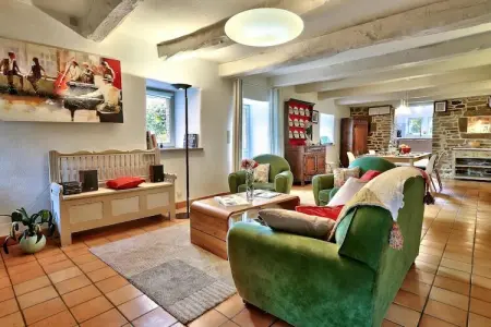 Maison en pierre XVIIIe à Huelgoat, 6 personnes : photo 2
