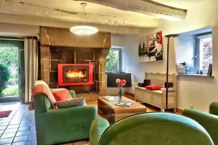 Maison en pierre XVIIIe à Huelgoat, 6 personnes : photo 7
