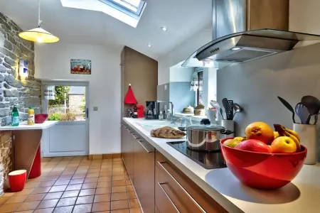 Maison en pierre XVIIIe à Huelgoat, 6 personnes : photo 10
