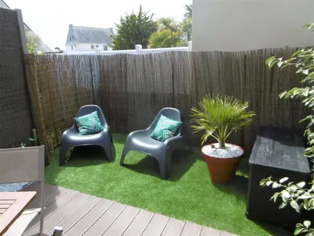 Maisonnette 2 pièces 34m² à 200m de la plage avec jardin clos, terrasse équipée et parking facile : photo 15