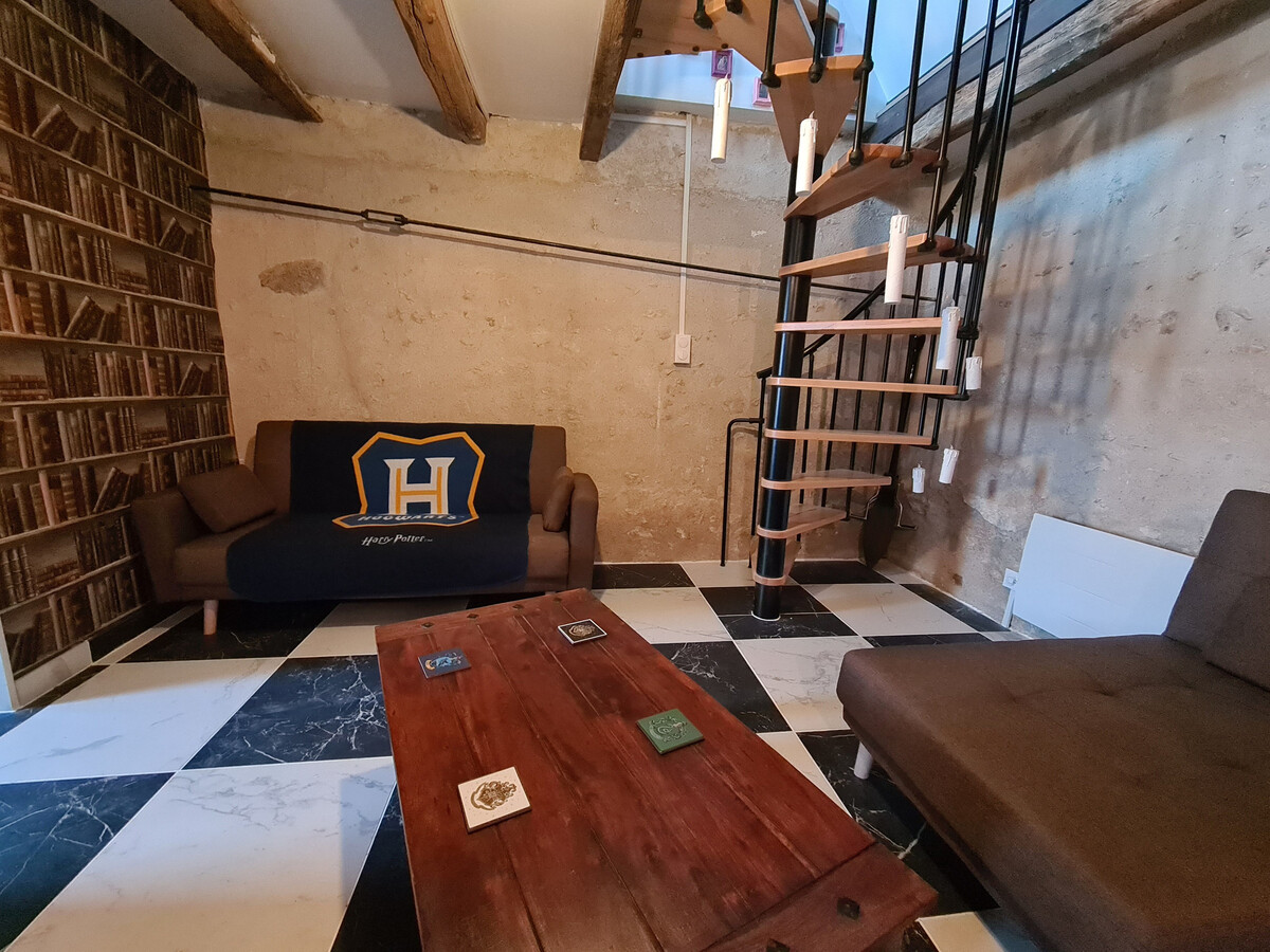 Gîte thème sorciers à Chitray, piscine et forêt - Photo 1