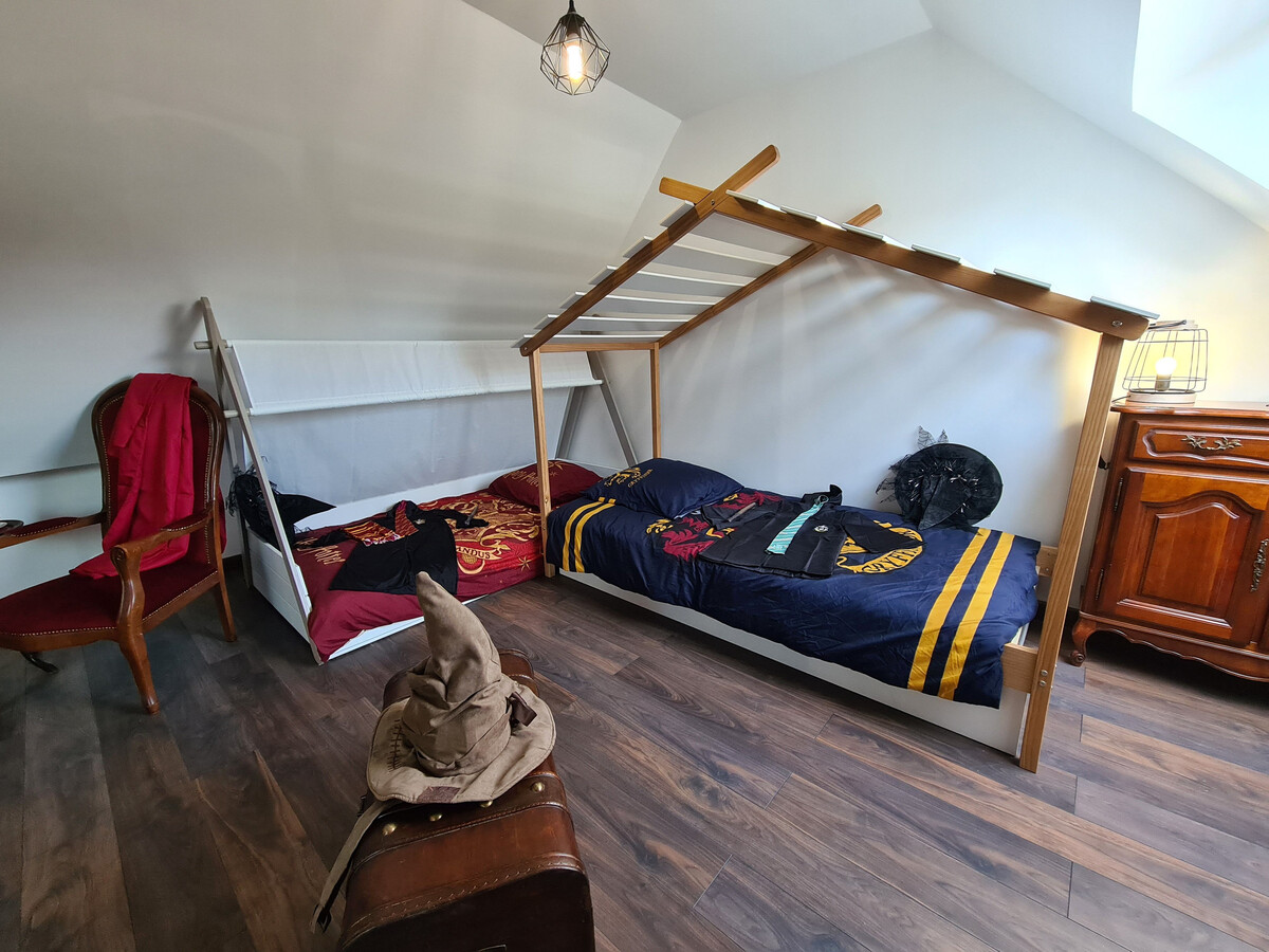 Gîte thème sorciers à Chitray, piscine et forêt - Photo 30