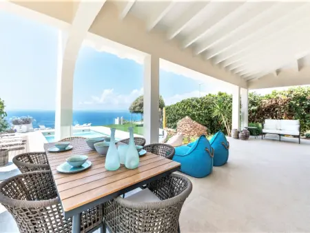 Villa de luxe sur falaise avec piscine privée à Sa Torre : photo 3