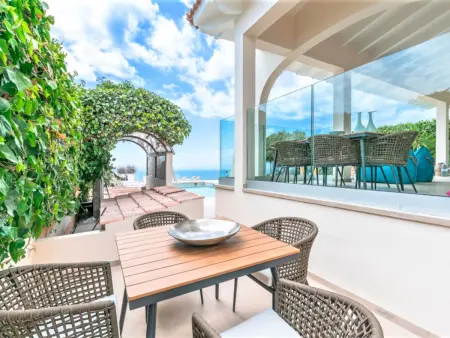 Villa de luxe sur falaise avec piscine privée à Sa Torre : photo 9