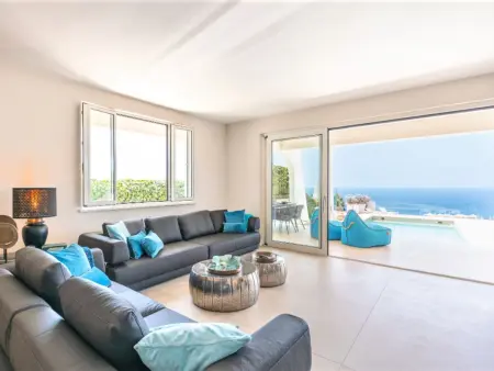 Villa de luxe sur falaise avec piscine privée à Sa Torre : photo 12