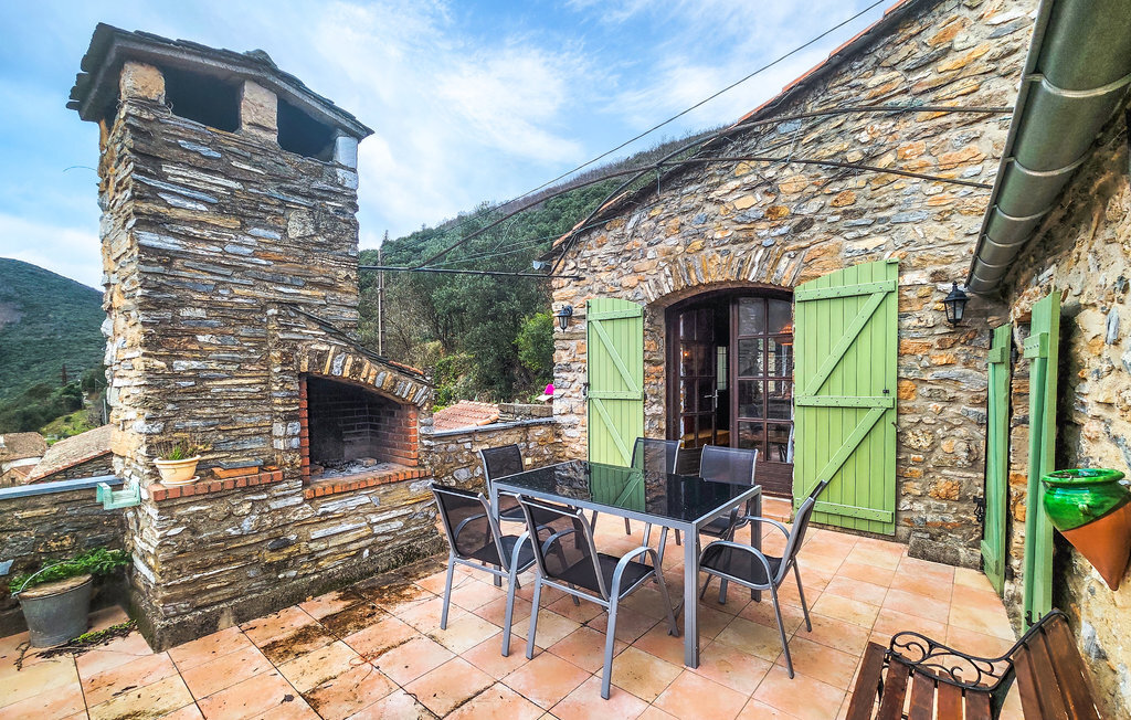 Maison en pierre 6 personnes à Olargues, terrasses et cheminée - Photo 1