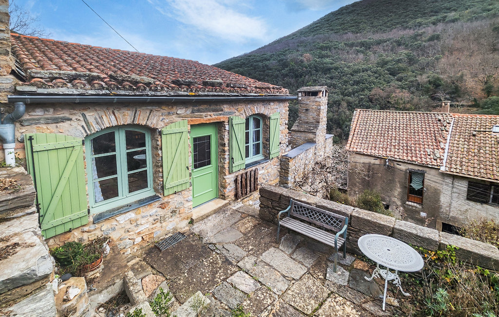 Maison en pierre 6 personnes à Olargues, terrasses et cheminée - Photo 2