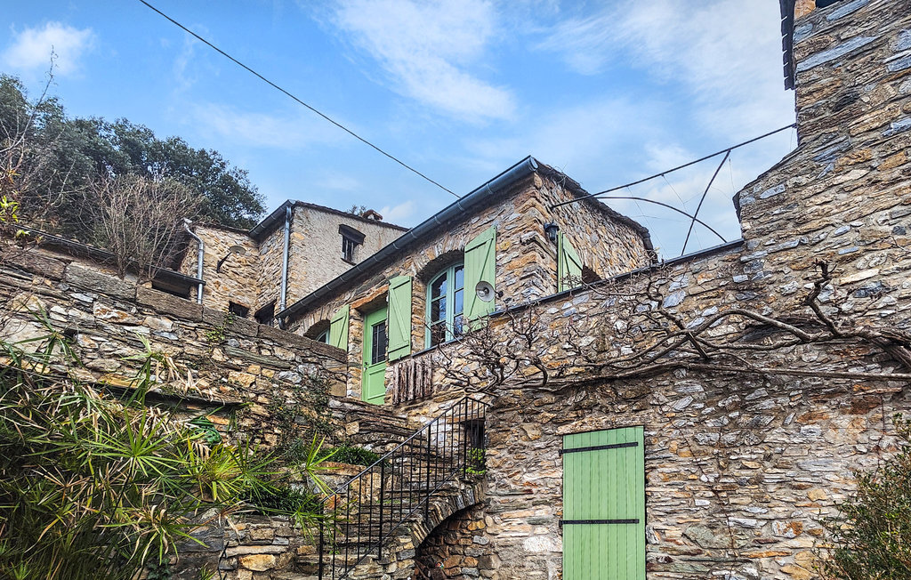 Maison en pierre 6 personnes à Olargues, terrasses et cheminée - Photo 7