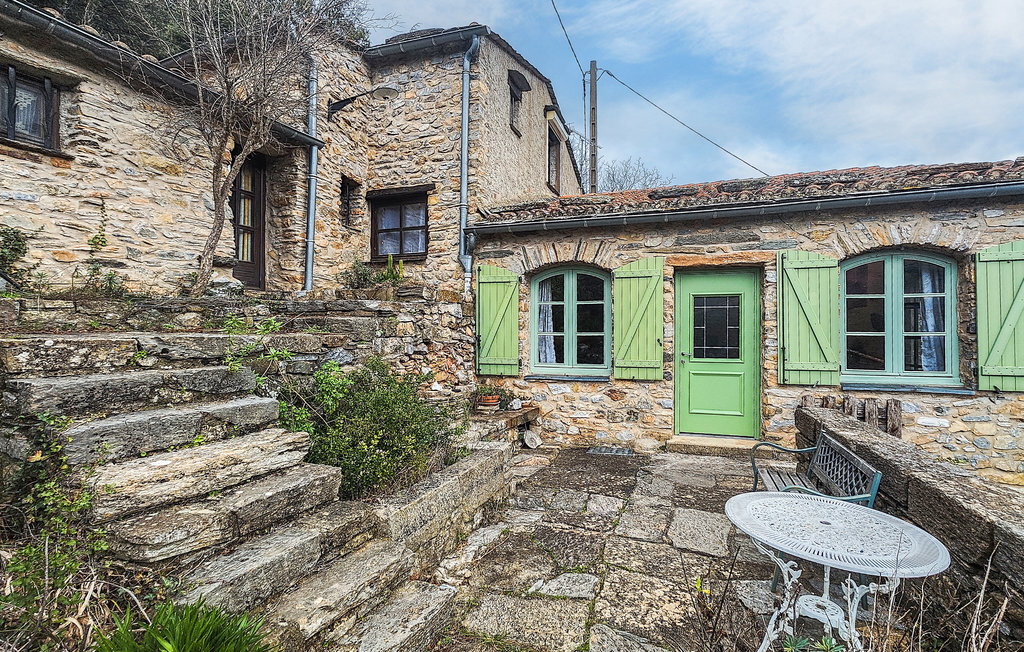 Maison en pierre 6 personnes à Olargues, terrasses et cheminée - Photo 9
