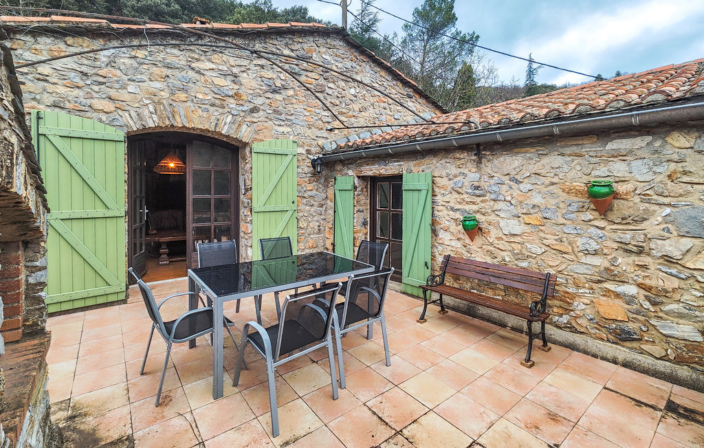 Maison en pierre 6 personnes à Olargues, terrasses et cheminée - Photo 10