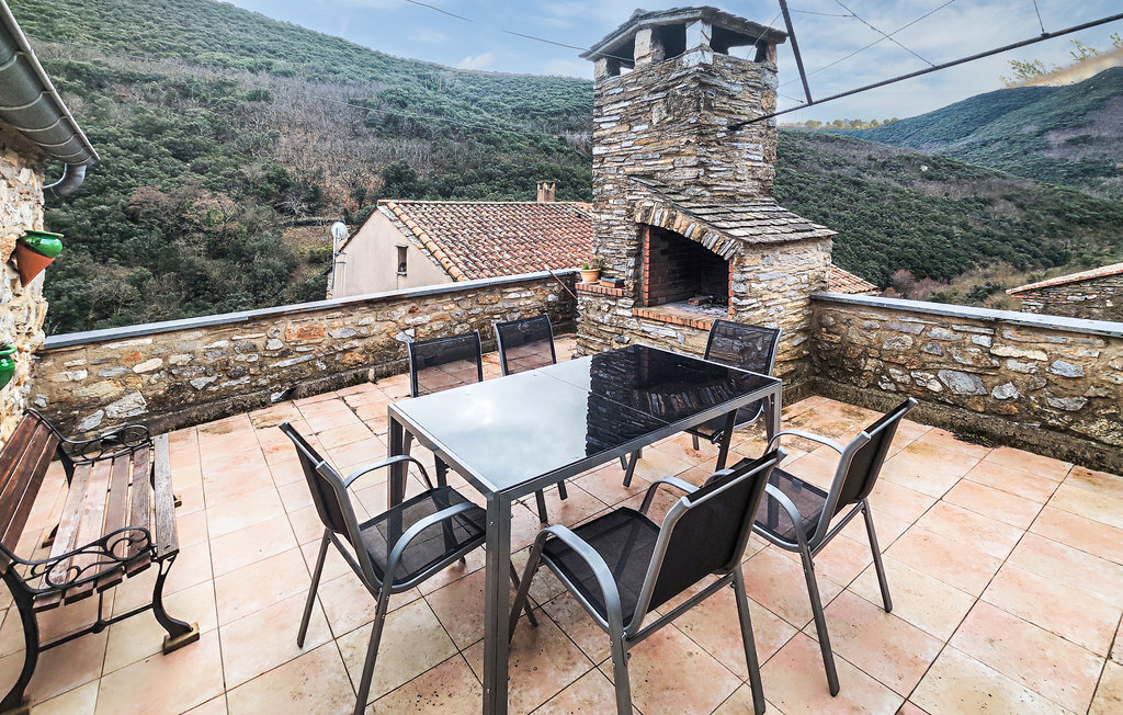 Maison en pierre 6 personnes à Olargues, terrasses et cheminée - Photo 11