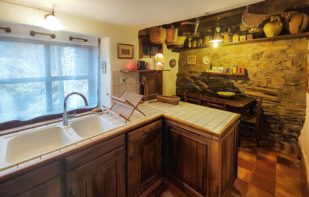 Maison en pierre 6 personnes à Olargues, terrasses et cheminée - Photo 21