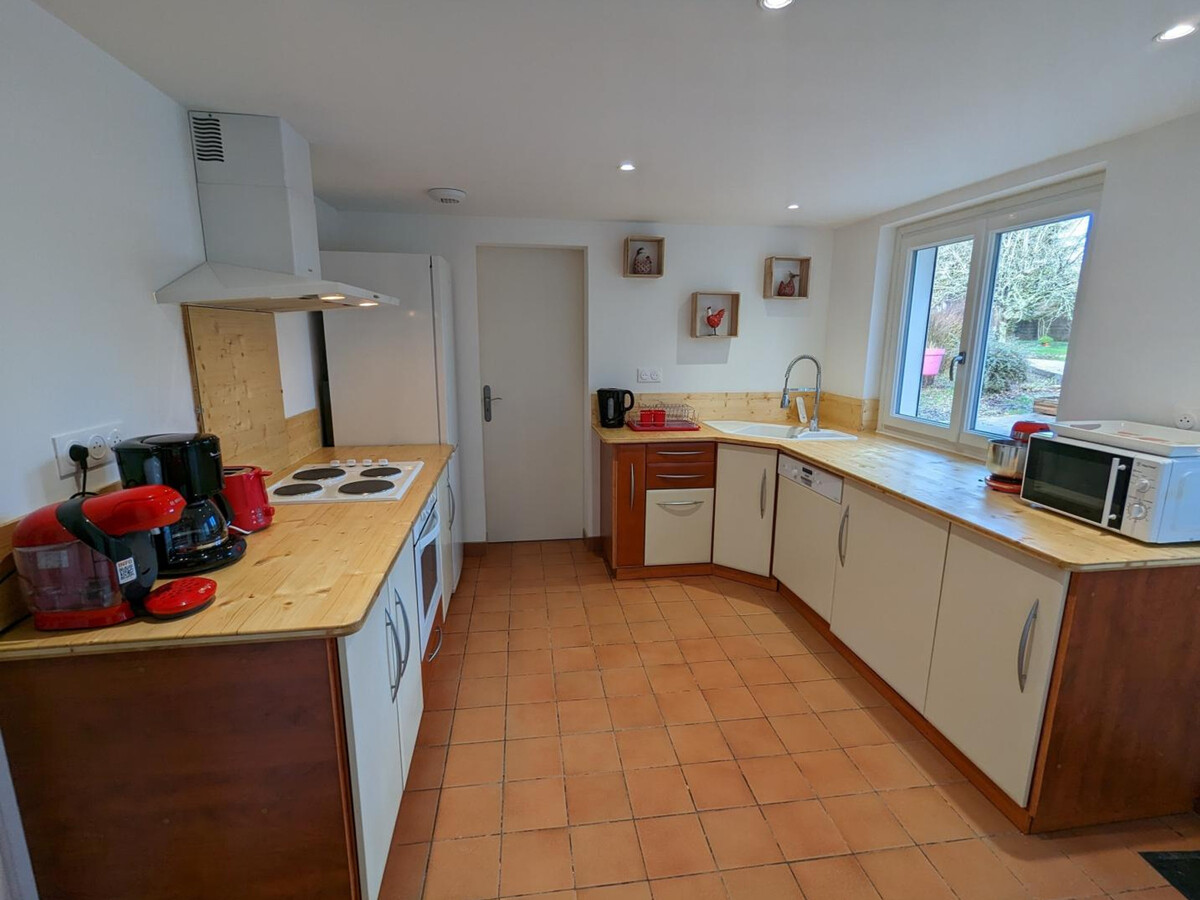Gîte plain-pied 5 pers. à Puyréaux, jardin 2000m² et forêt - Photo 2