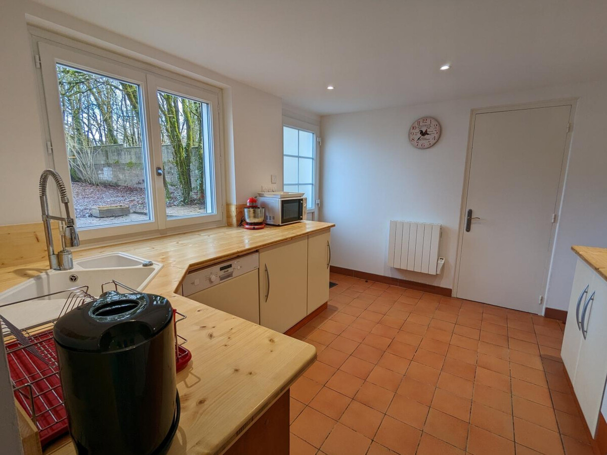 Gîte plain-pied 5 pers. à Puyréaux, jardin 2000m² et forêt - Photo 12