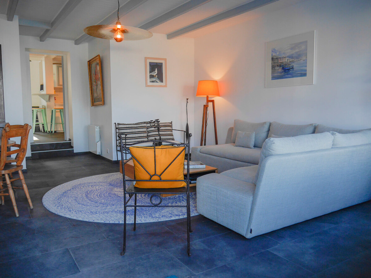 Maison contemporaine Sauzon, vue mer et port - Photo 3