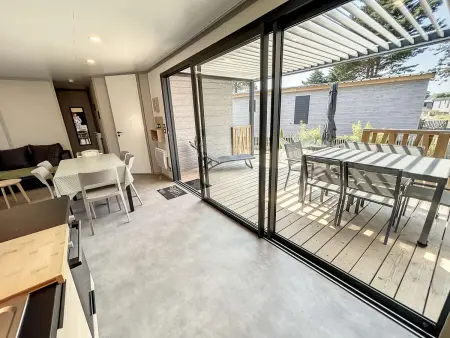 Chalet de standing, 7 couchages, piscine chauffée, proche plage et commerces, WIFI inclus - Photo 7