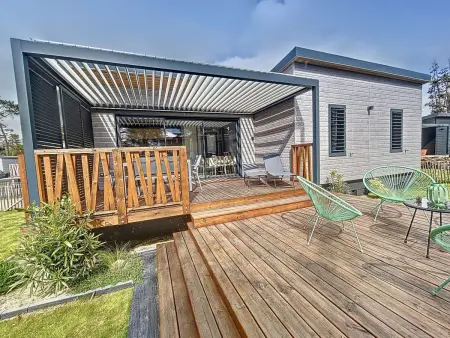 Chalet de standing, 7 couchages, piscine chauffée, proche plage et commerces, WIFI inclus - Photo 30