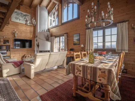 Le Sorbier, Location Chalet 6 personnes à Ovronnaz - Photo 12