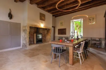 Demeure historique 15 pers, 9 chambres à Cénevières : photo 17