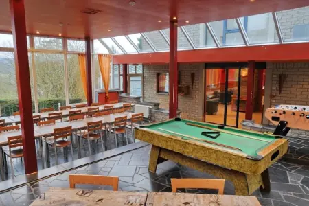 Maison Écureuil 20 pax à Bohon : sauna et parc : photo 6