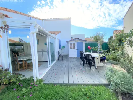 Maisonnette 2 chambres avec jardin, à 700m de la plage : photo 2