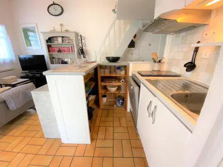 Maisonnette 2 chambres avec jardin, à 700m de la plage : photo 4