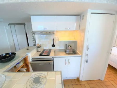 Maisonnette 2 chambres avec jardin, à 700m de la plage : photo 5