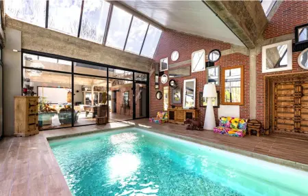 Maison 10 personnes à Breuillet, piscine intérieure et sauna : photo 2