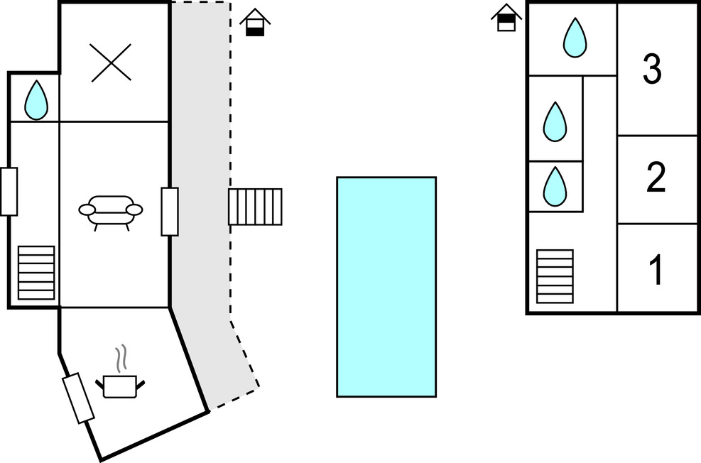 Villa Mombetti à Montauroux : maison 6 pers. avec piscine - Photo 36
