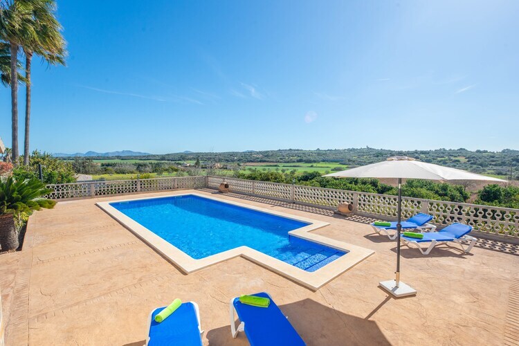 Villa Vista Sol à Ariany : piscine sel 10x5m, 2 ch. - Photo 7