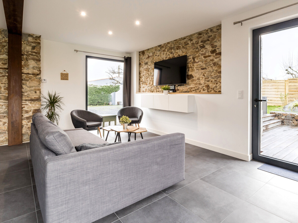 Gite grange rénovée 8 pers, spa et jardin à La Haie-Fouassière - Photo 5