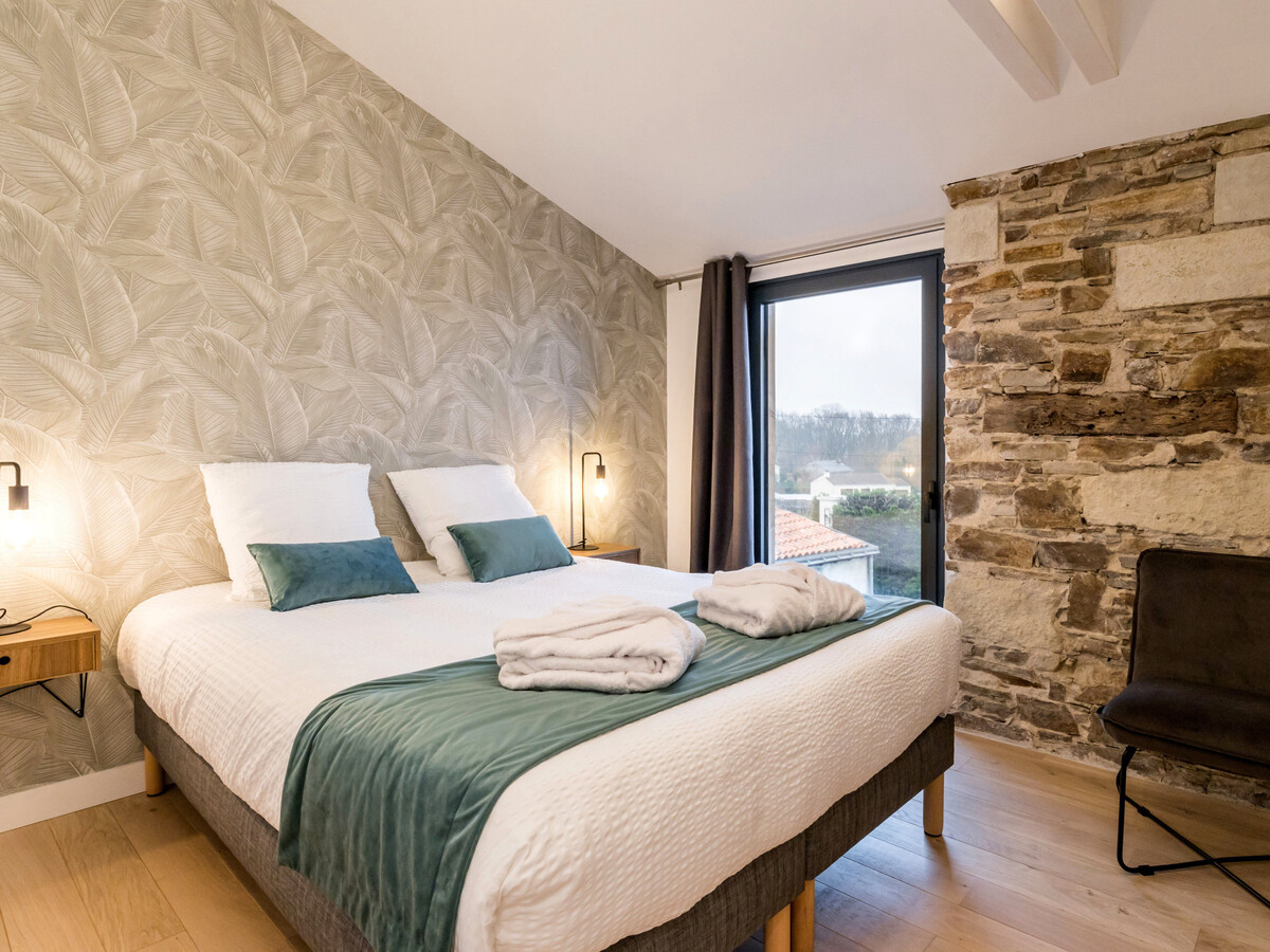 Gite grange rénovée 8 pers, spa et jardin à La Haie-Fouassière - Photo 11