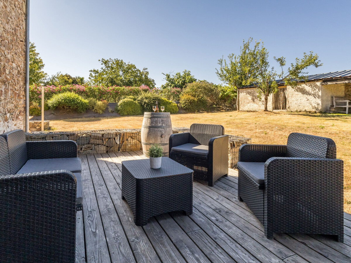 Gite grange rénovée 8 pers, spa et jardin à La Haie-Fouassière - Photo 16