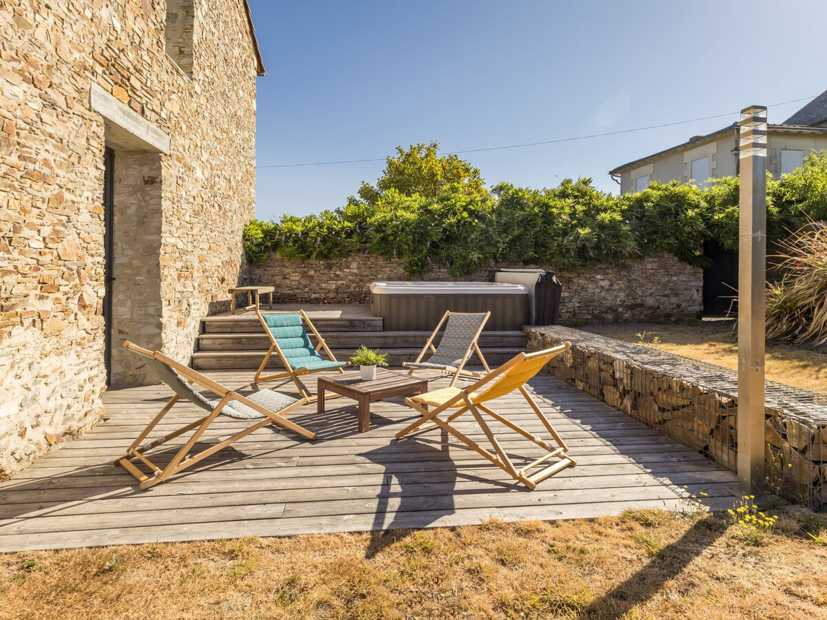 Gite grange rénovée 8 pers, spa et jardin à La Haie-Fouassière - Photo 17